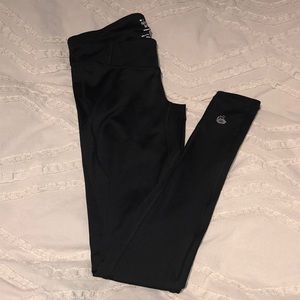 Mountain Hardwear Black Running Tights